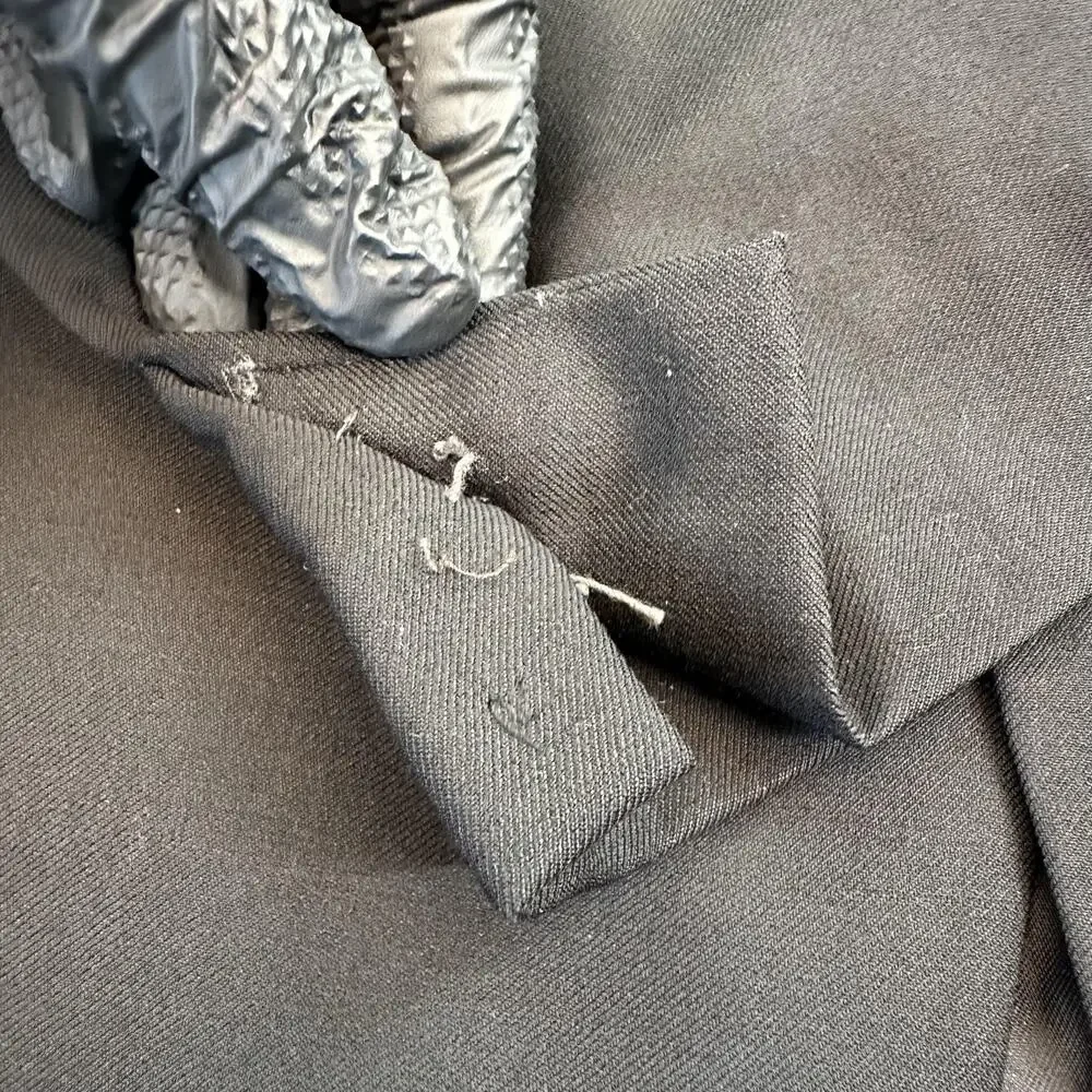 Lauren Ralph Lauren Blazer Mens 42L Black Wool Cashmere Sport Coat 3 Button